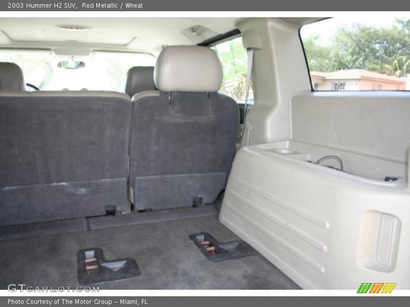 Red Metallic / Wheat 2003 Hummer H2 SUV