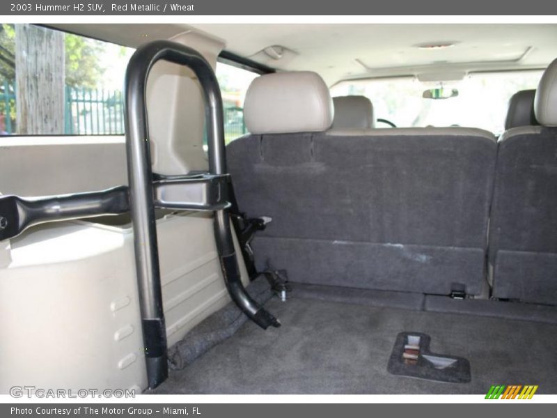 Red Metallic / Wheat 2003 Hummer H2 SUV