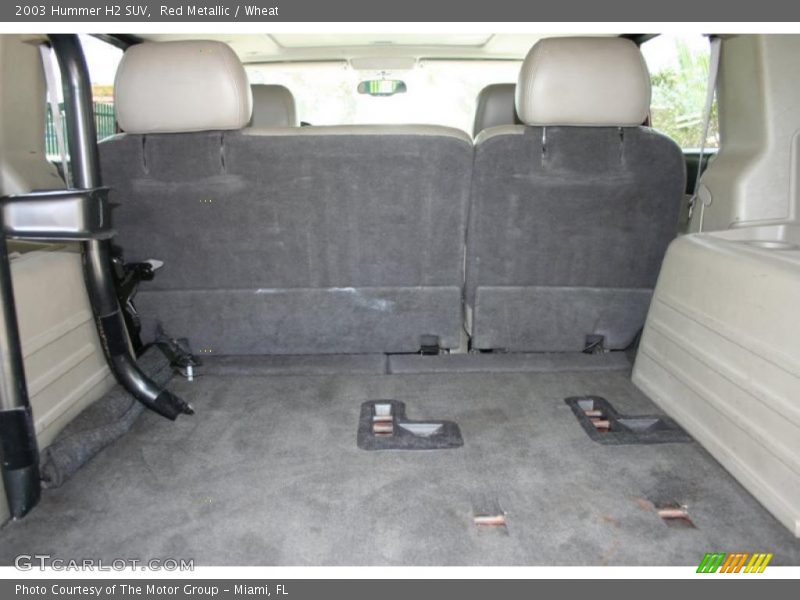 Red Metallic / Wheat 2003 Hummer H2 SUV
