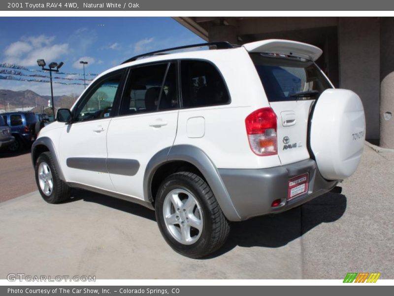 Natural White / Oak 2001 Toyota RAV4 4WD