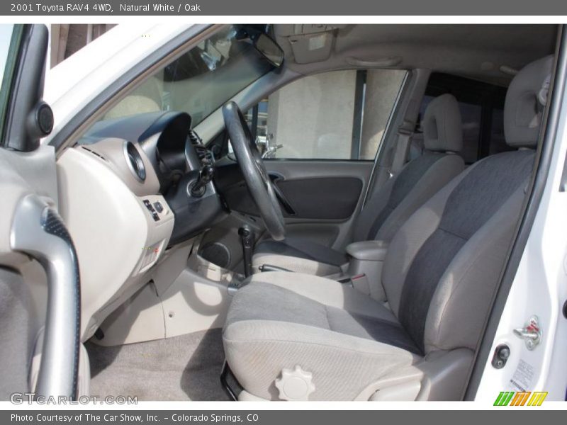 Natural White / Oak 2001 Toyota RAV4 4WD