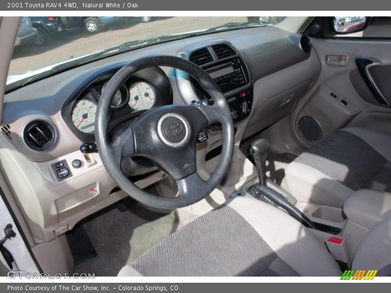 Natural White / Oak 2001 Toyota RAV4 4WD