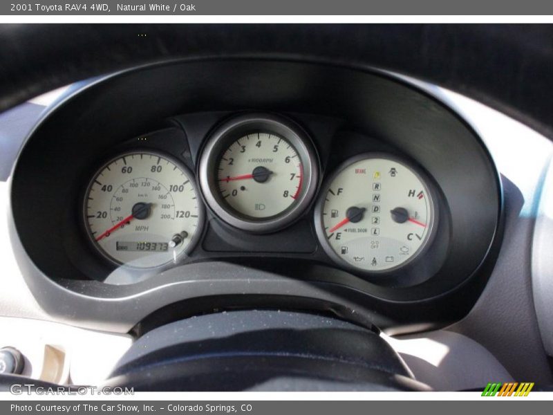 Natural White / Oak 2001 Toyota RAV4 4WD