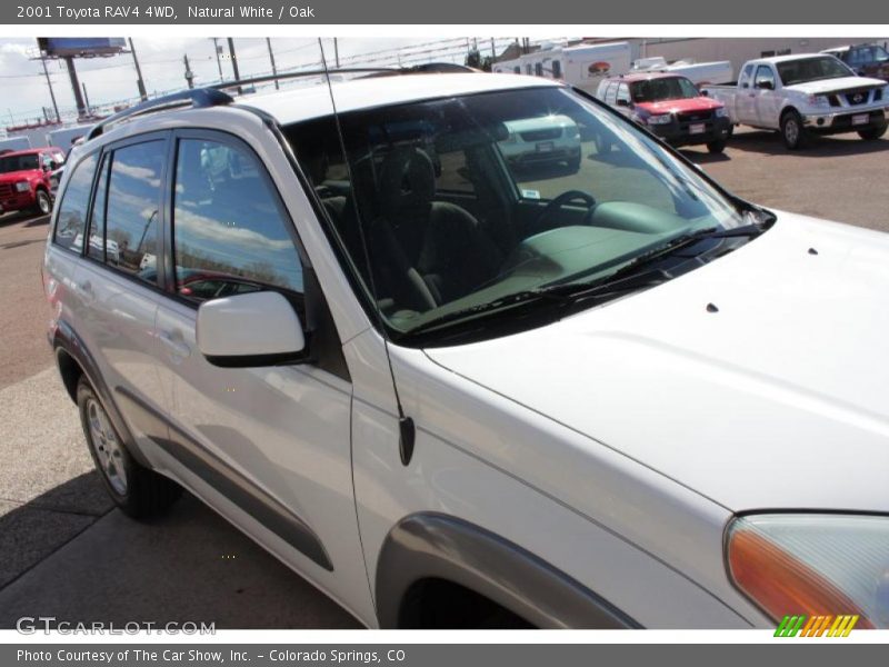 Natural White / Oak 2001 Toyota RAV4 4WD