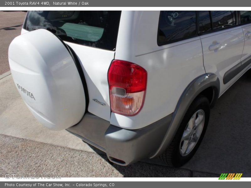 Natural White / Oak 2001 Toyota RAV4 4WD