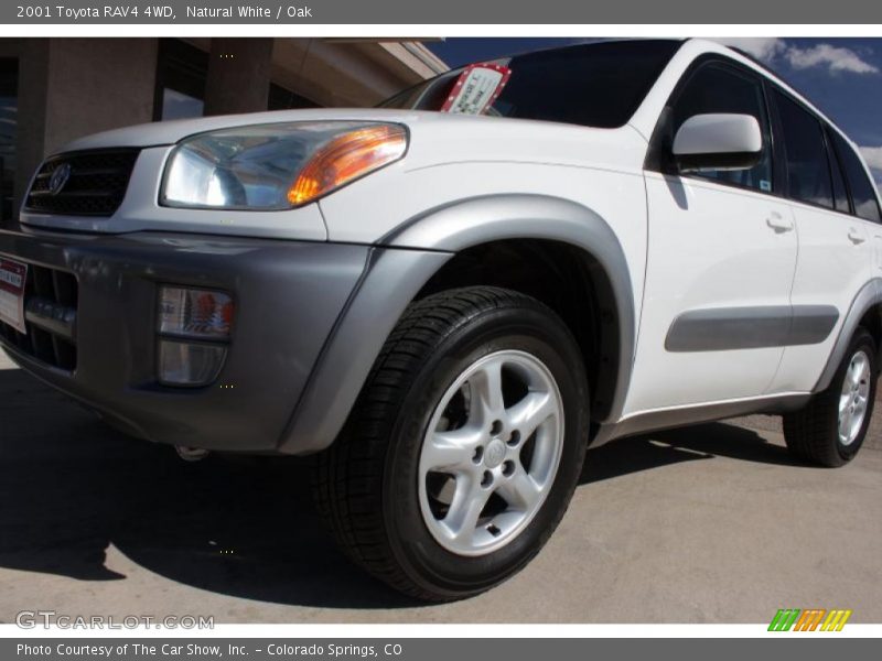 Natural White / Oak 2001 Toyota RAV4 4WD
