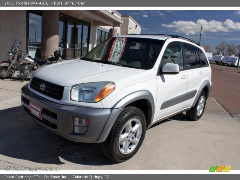 Natural White / Oak 2001 Toyota RAV4 4WD