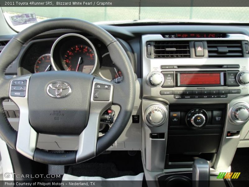 Blizzard White Pearl / Graphite 2011 Toyota 4Runner SR5