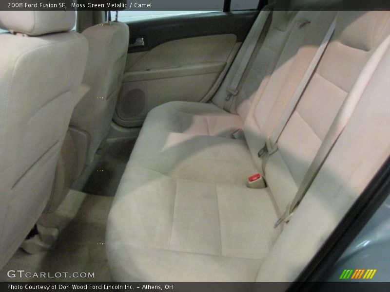 Moss Green Metallic / Camel 2008 Ford Fusion SE