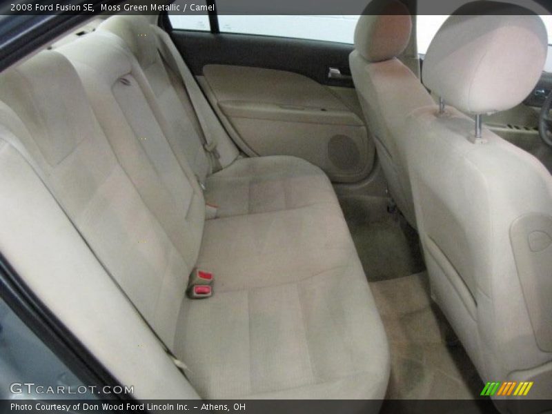 Moss Green Metallic / Camel 2008 Ford Fusion SE