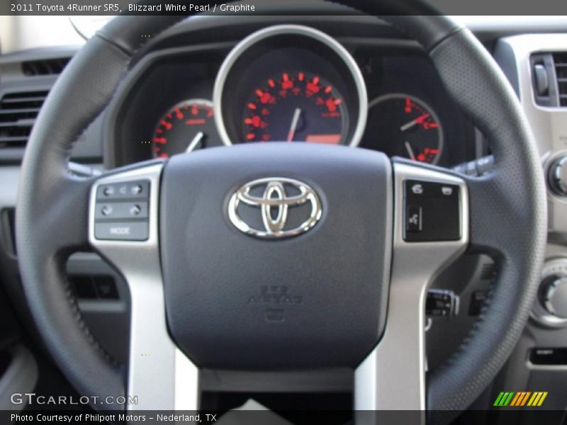 Blizzard White Pearl / Graphite 2011 Toyota 4Runner SR5