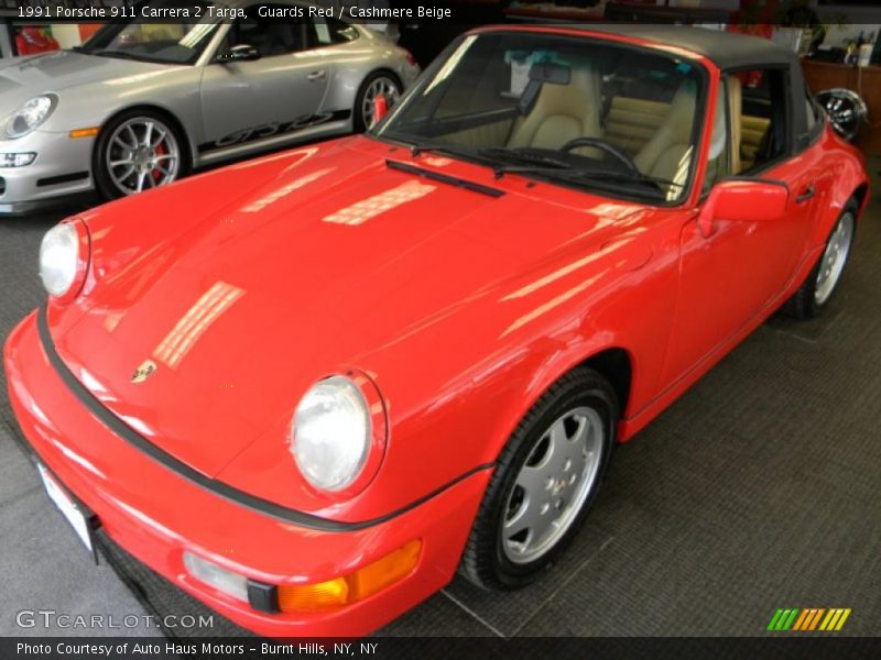  1991 911 Carrera 2 Targa Guards Red