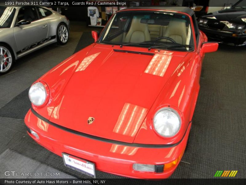  1991 911 Carrera 2 Targa Guards Red
