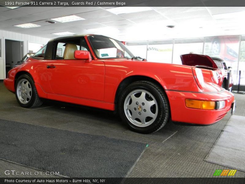  1991 911 Carrera 2 Targa Guards Red
