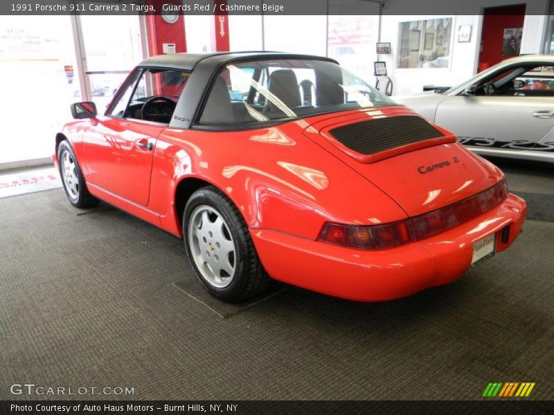  1991 911 Carrera 2 Targa Guards Red