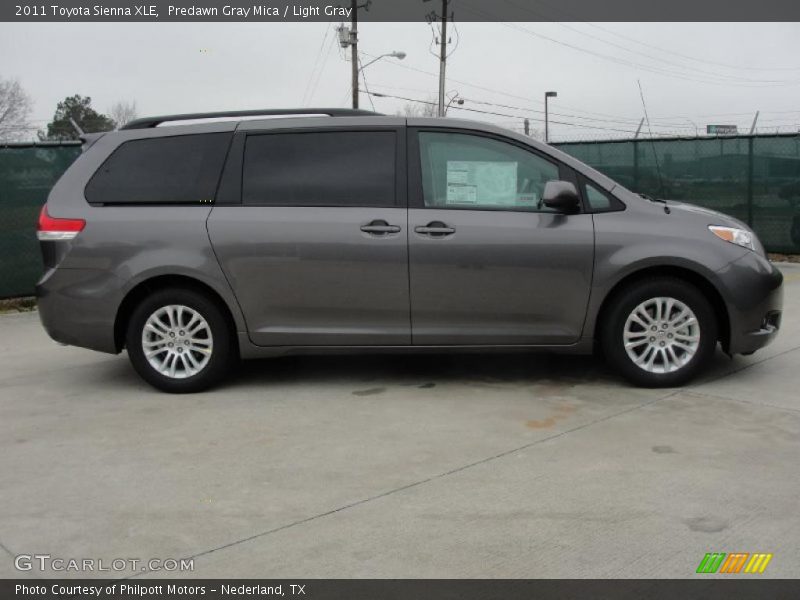  2011 Sienna XLE Predawn Gray Mica