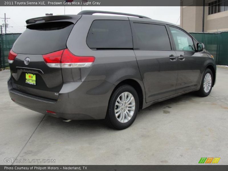  2011 Sienna XLE Predawn Gray Mica