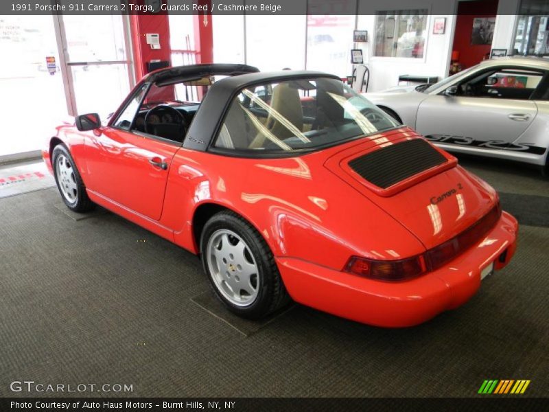 1991 911 Carrera 2 Targa Guards Red