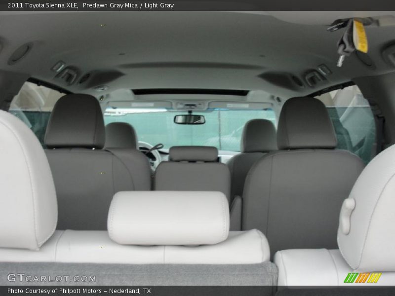 Predawn Gray Mica / Light Gray 2011 Toyota Sienna XLE