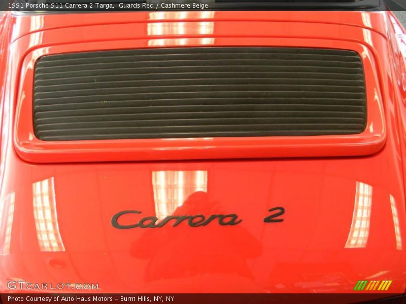  1991 911 Carrera 2 Targa Logo