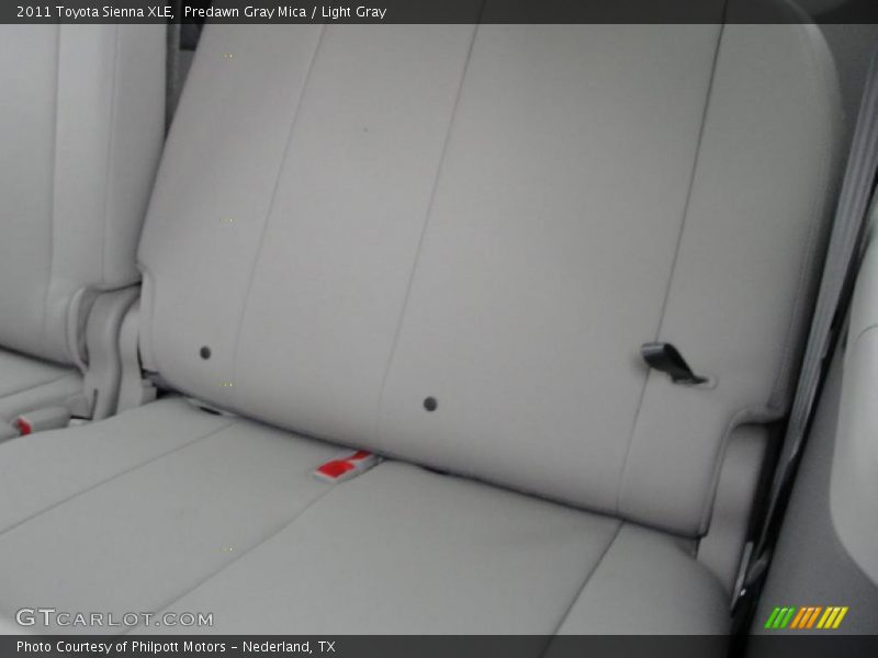 Predawn Gray Mica / Light Gray 2011 Toyota Sienna XLE
