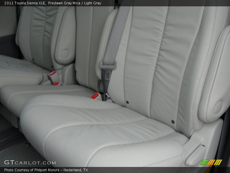  2011 Sienna XLE Light Gray Interior