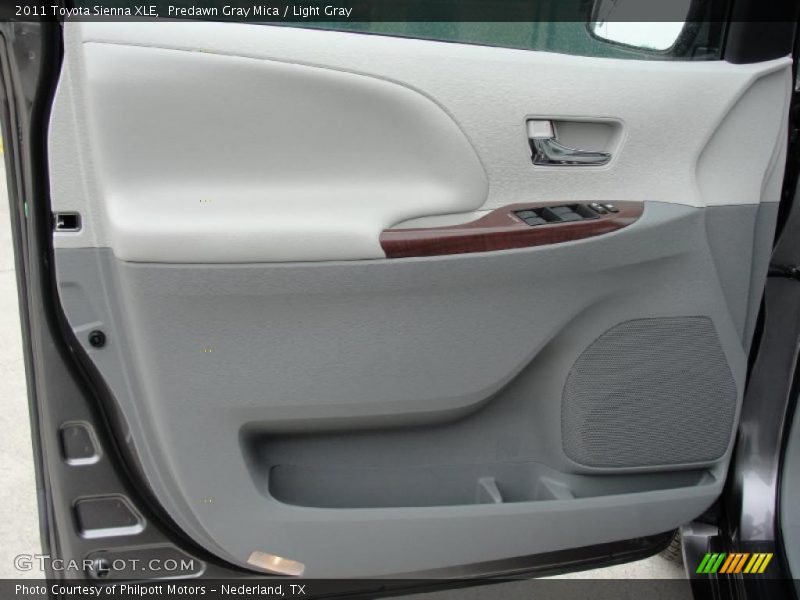 Door Panel of 2011 Sienna XLE