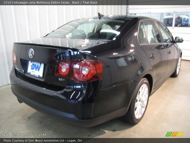 Black / Titan Black 2010 Volkswagen Jetta Wolfsburg Edition Sedan