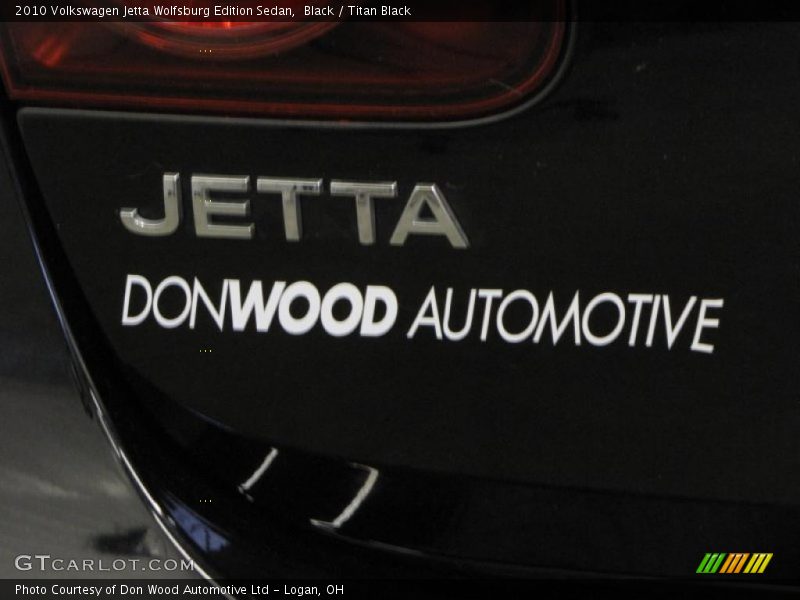 Black / Titan Black 2010 Volkswagen Jetta Wolfsburg Edition Sedan