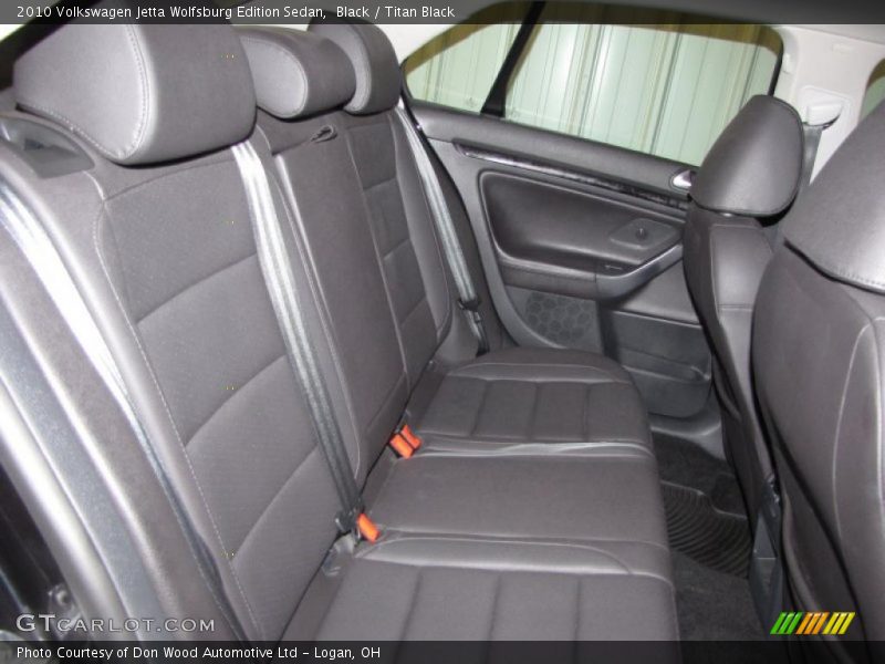 Black / Titan Black 2010 Volkswagen Jetta Wolfsburg Edition Sedan