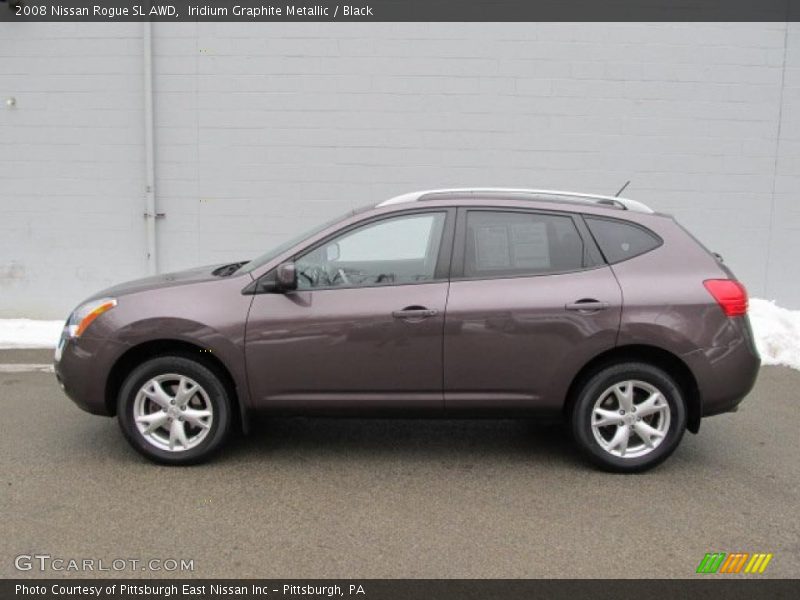 Iridium Graphite Metallic / Black 2008 Nissan Rogue SL AWD