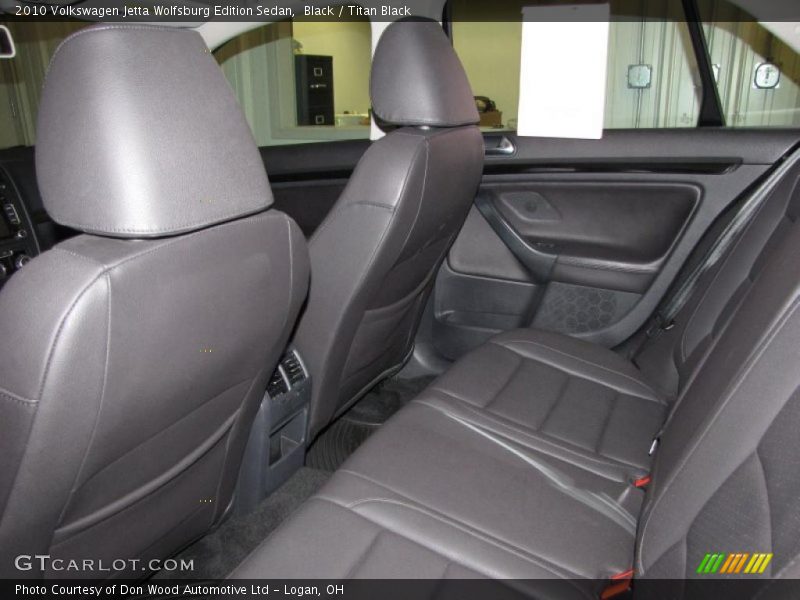 Black / Titan Black 2010 Volkswagen Jetta Wolfsburg Edition Sedan