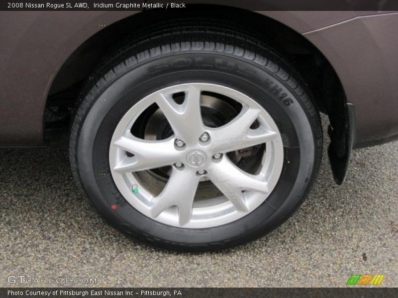 Iridium Graphite Metallic / Black 2008 Nissan Rogue SL AWD