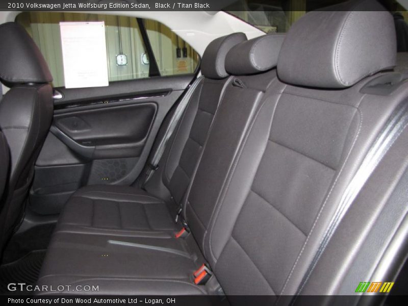 Black / Titan Black 2010 Volkswagen Jetta Wolfsburg Edition Sedan