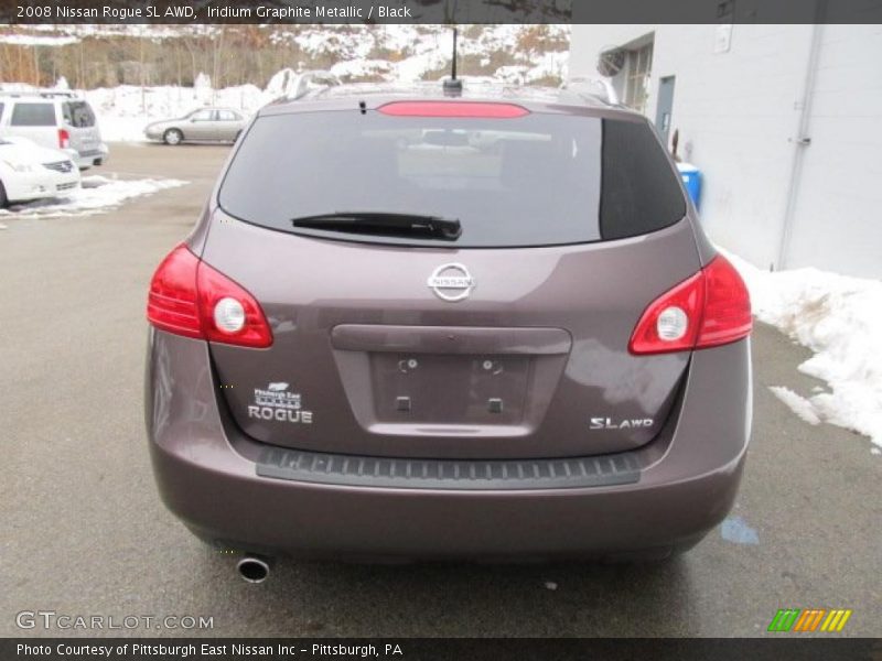 Iridium Graphite Metallic / Black 2008 Nissan Rogue SL AWD