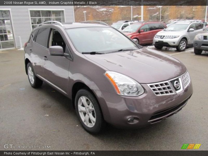 Iridium Graphite Metallic / Black 2008 Nissan Rogue SL AWD
