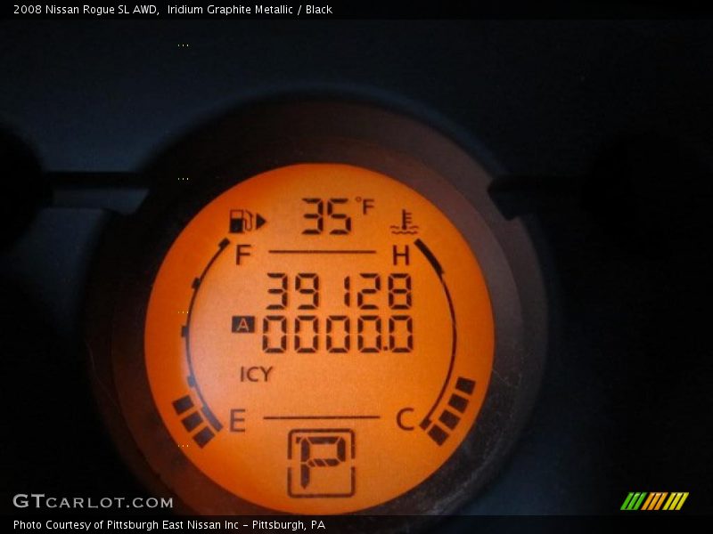 Iridium Graphite Metallic / Black 2008 Nissan Rogue SL AWD