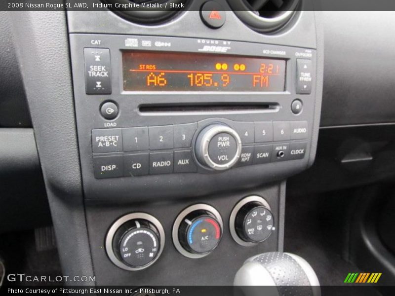 Iridium Graphite Metallic / Black 2008 Nissan Rogue SL AWD