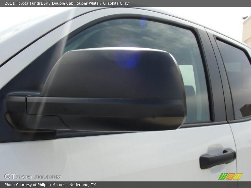 Super White / Graphite Gray 2011 Toyota Tundra SR5 Double Cab