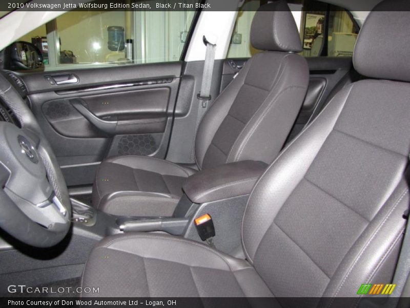 Black / Titan Black 2010 Volkswagen Jetta Wolfsburg Edition Sedan