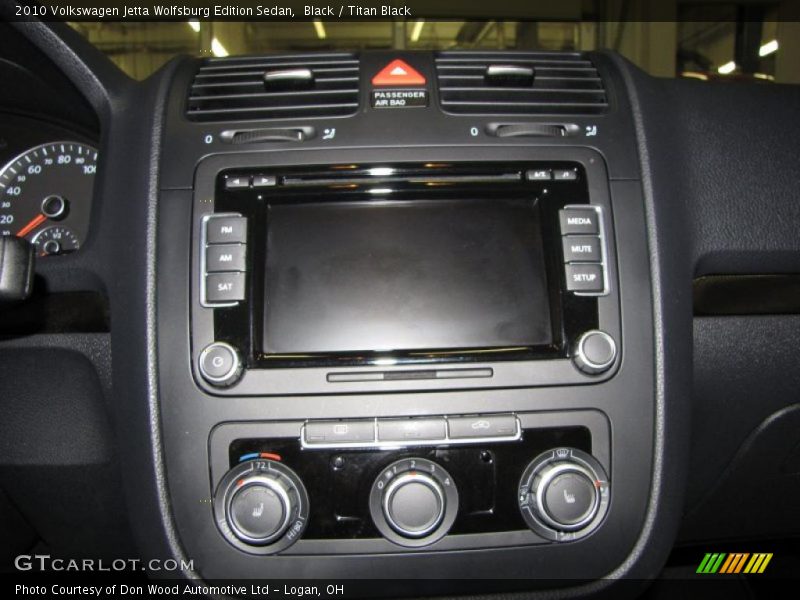 Black / Titan Black 2010 Volkswagen Jetta Wolfsburg Edition Sedan