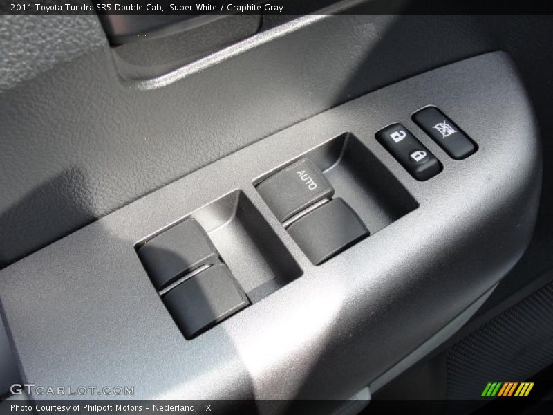 Super White / Graphite Gray 2011 Toyota Tundra SR5 Double Cab