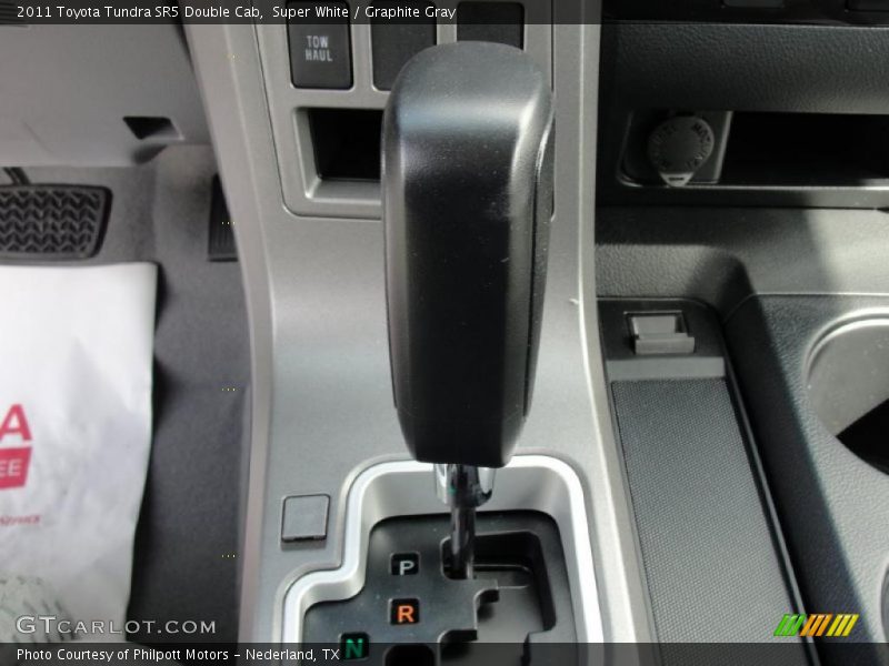 Super White / Graphite Gray 2011 Toyota Tundra SR5 Double Cab