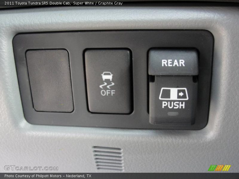 Super White / Graphite Gray 2011 Toyota Tundra SR5 Double Cab