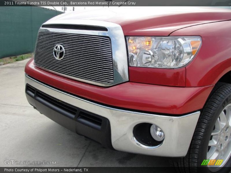 Barcelona Red Metallic / Graphite Gray 2011 Toyota Tundra TSS Double Cab