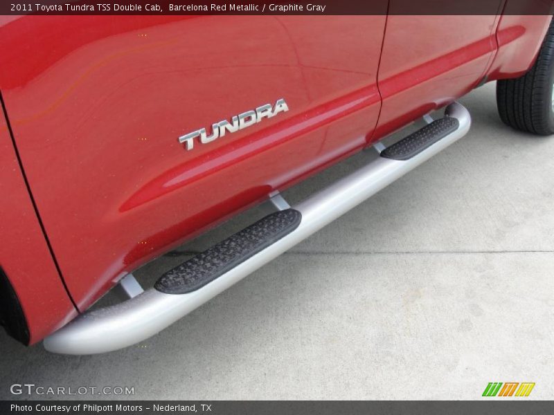 Barcelona Red Metallic / Graphite Gray 2011 Toyota Tundra TSS Double Cab