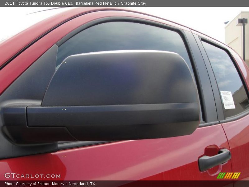 Barcelona Red Metallic / Graphite Gray 2011 Toyota Tundra TSS Double Cab