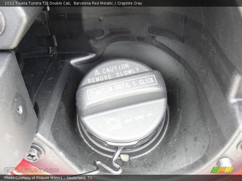 Barcelona Red Metallic / Graphite Gray 2011 Toyota Tundra TSS Double Cab