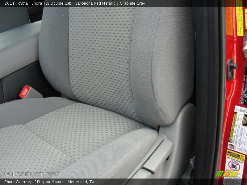 Barcelona Red Metallic / Graphite Gray 2011 Toyota Tundra TSS Double Cab