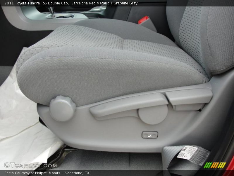 Barcelona Red Metallic / Graphite Gray 2011 Toyota Tundra TSS Double Cab